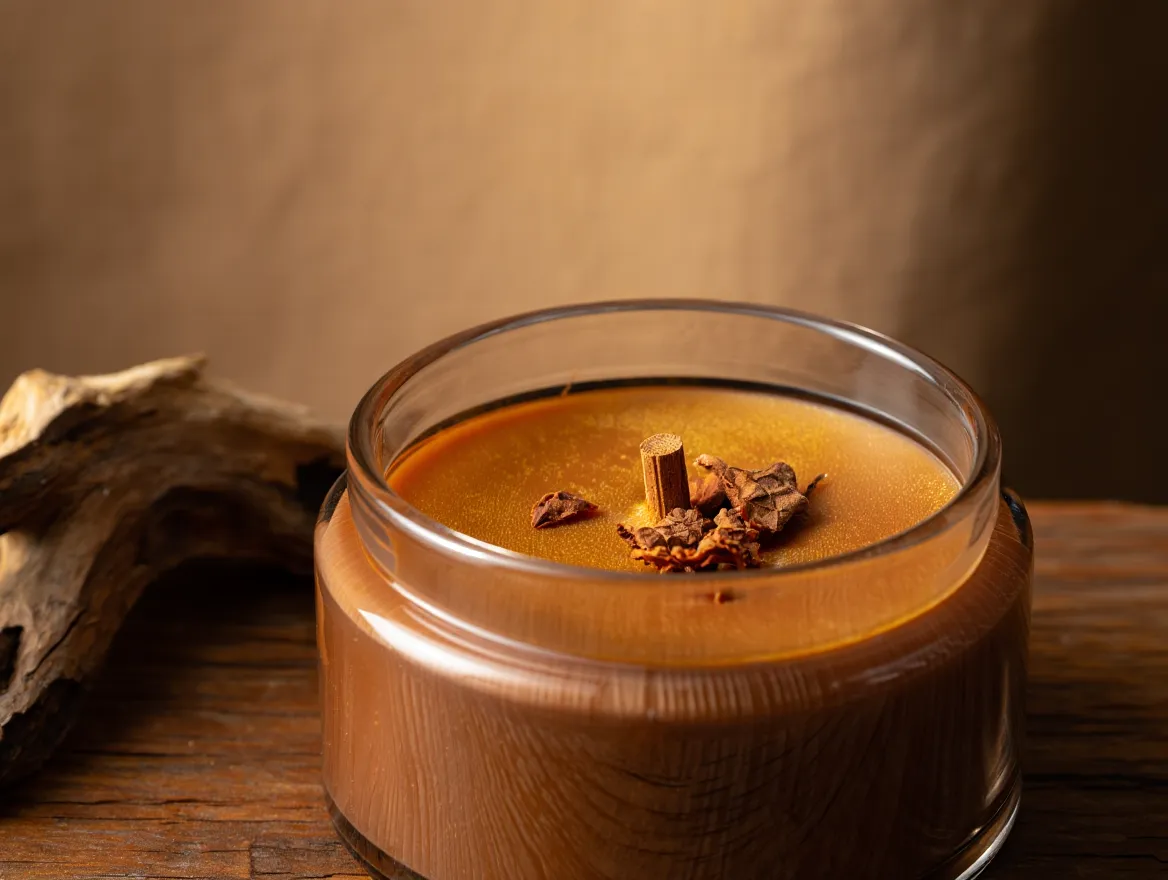 Forest Ember cedar and amber scented candle